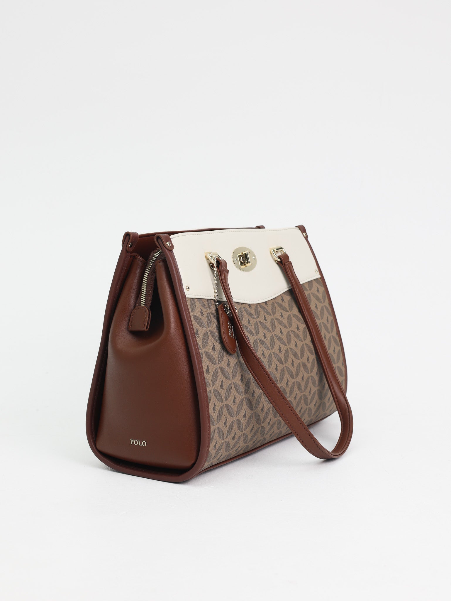 Polo Tote Bag Tan